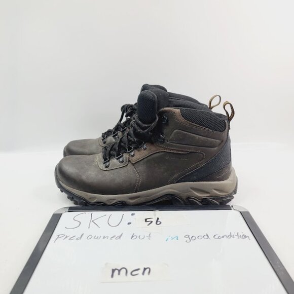Columbia Men Brown Newton Ridge II BL3970-231 Leather Trail Hiking Boot Size 9.5 main image 4